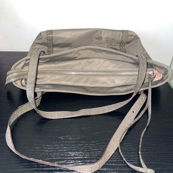 MZ Wallace Harlow Studded Nylon Tote - Neutral Color - Pre-owned - Picture 10 of 14